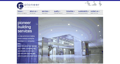 Desktop Screenshot of pioneerbuildingservices.com