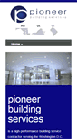 Mobile Screenshot of pioneerbuildingservices.com